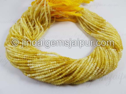 Yellow Opal Micro Cut Beads